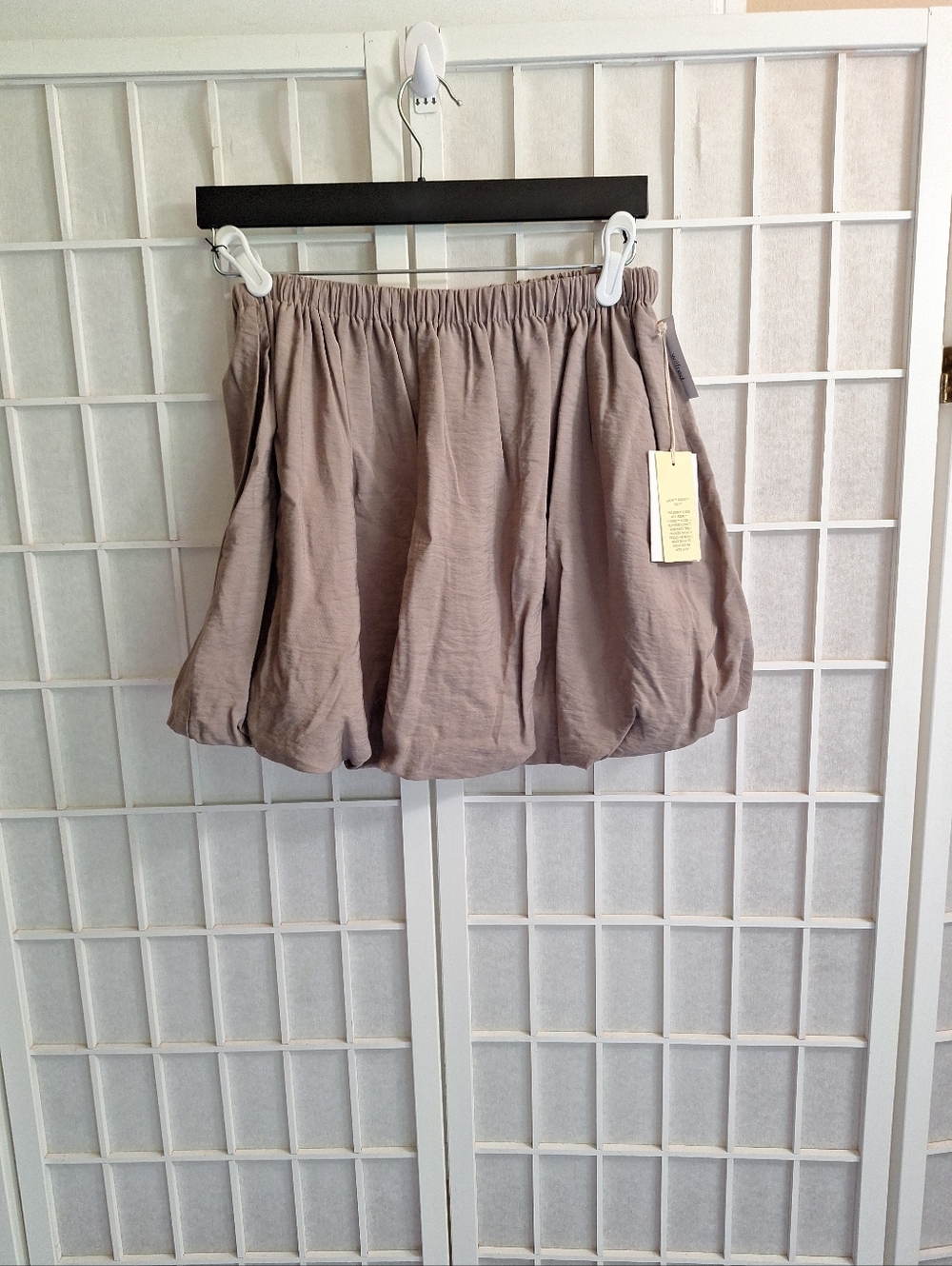 Wilfred  Bloomsburry nomad Taupe  Mini Skirt Size S